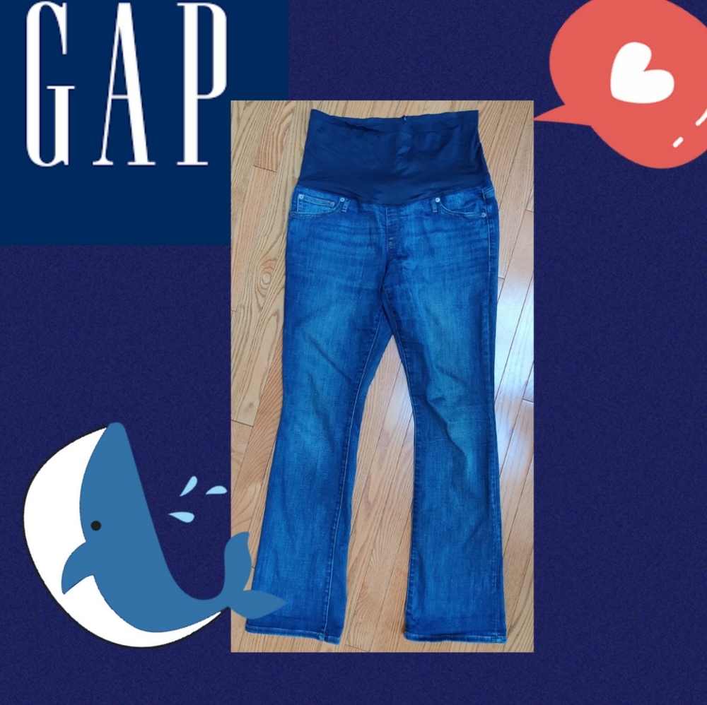 Gap Maternity Baby Boot Jeans